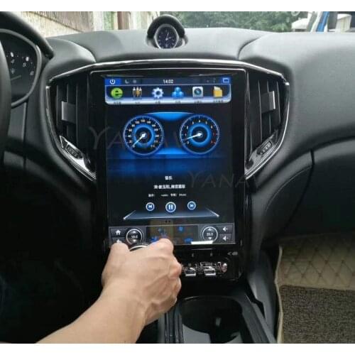 Car Radio For Maserati Geberit 2014-2016 Android 9.0 4+64G Multimedia Player GPS Navi Auto Stereo Recoder Head Unit DSP Carplay