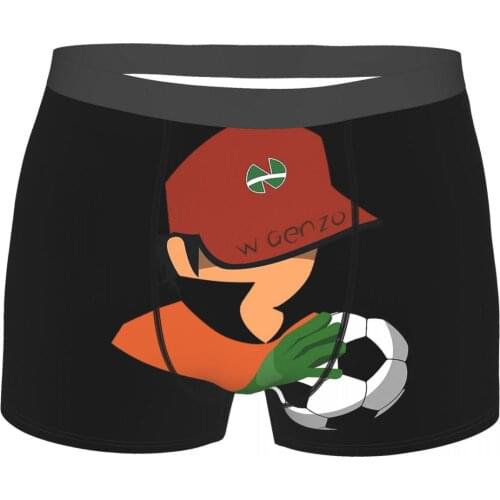 Benjamin Price Captain Tsubasa About Football Anime Underpants Cotton Panties Man Underwear Comfortable Shorts Boxer Briefs
