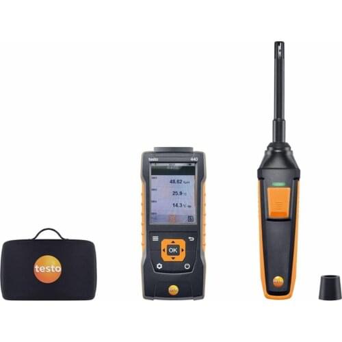 Testo High precision temperature humidity Bluetooth connection set kit 0592 4005