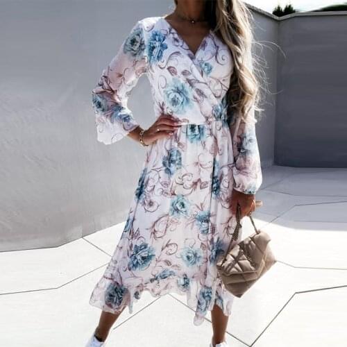 BONJEAN Long Sleeve Summer Dresses