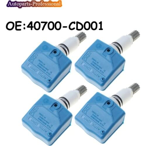 4 pcs/lot Car TPMS Tire Pressure Sensor For Nissan Infiniti M35 M45 Q45 FX35 FX45 40700-CD001 40700CD001 40700-CD011 40700CD011