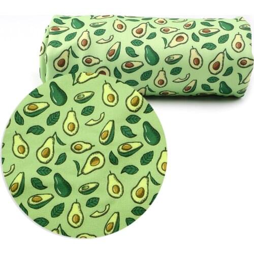 David accessories 50*145cm Fruit 4 ways stretch knit fabric for Tissue home textile Sewing Cushion Cover Table Runner,c10851