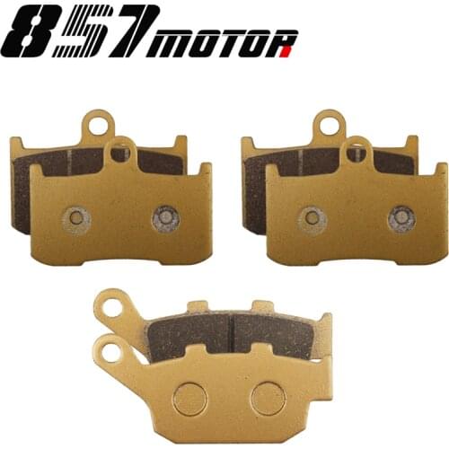 Motorcycle Parts Front Rear Brake Pads For Kawasaki Z800 2013 2014 2015 2016 13 14 15 16 Z900 2016 2017 year