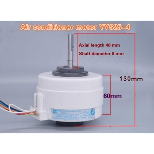 Brand new original indoor motor YYS25-4 (YYS25-4-50) fan motor 25w for Oaks air conditioner