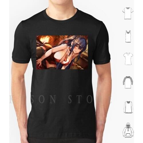 Taihou-Azur Lane T Shirt Print For Men Cotton New Cool Tee Azur Lane Anime Azur Lane Atago Manga Akagi Enterprise Waifu Azur