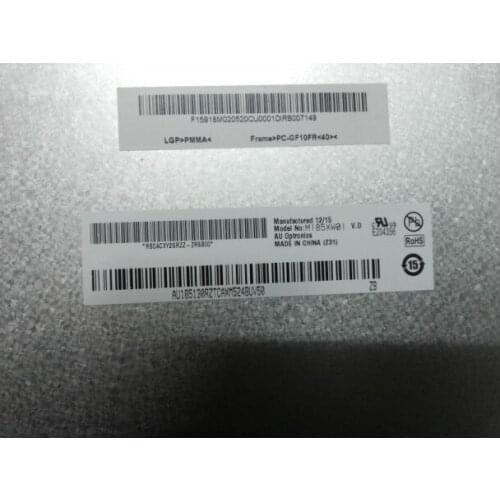 Test perfect, 12 months warranty 18.5 Inch LCD Panel M185XW01 V0 LCD Display