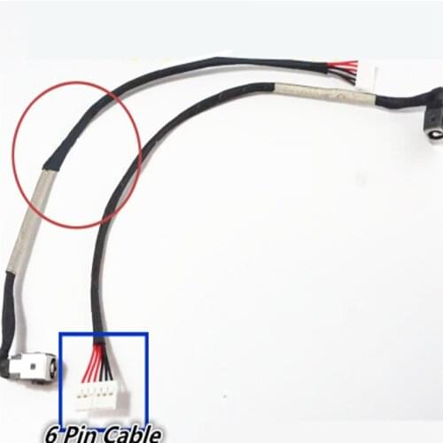 New Laptop DC Power Jack Cable For MSI GE60 GE70 MS1756 MS-1756 MS1757 Charging Port Connector Wire Cord