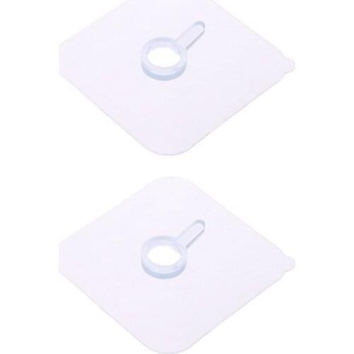 2pcs Seamless Strong Self Adhesive Hook Holder Wall Hanger Hanging kits For Photo Frame Painting Picture Poster Clock No Drill