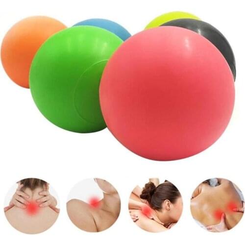 TPE Massage Ball Yoga Ball Muscle Relaxation Exercise Sports Fitness Acupressure Massage Ball Pain Stress Relief Fascia Ball