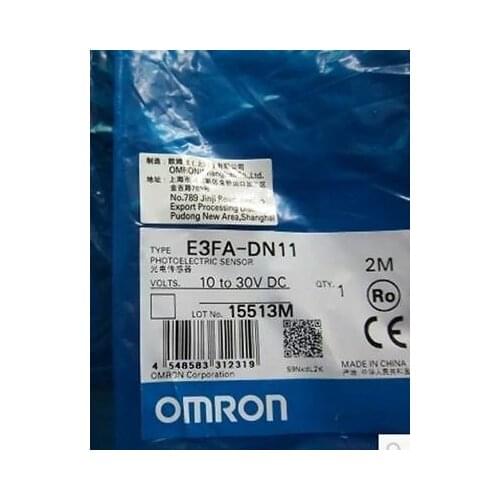 NEW Omron proximity switch E3FA-DN11 10-30VDC 2M #exp