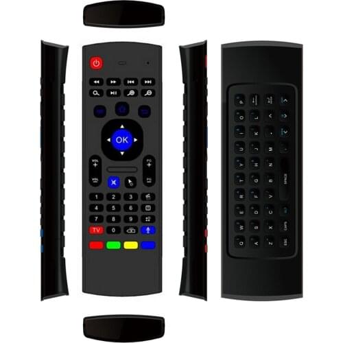 MX3 Smart Voice Remote Control Air Mouse Backlit MX3 2.4G RF Wireless Keyboard IR Learning For Android 9.0 TV BOX X96 H96 MAX