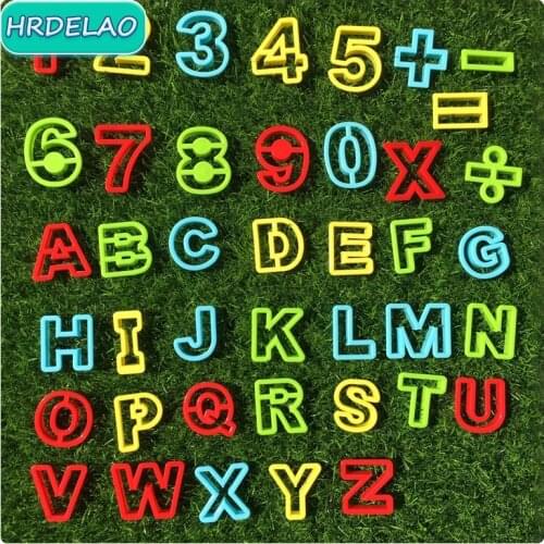 DIY Slimes Soft Clay Flower Animal Letter Number Tool Plasticine Modeling Sculpture Play Dough Educational toy for Children Gift