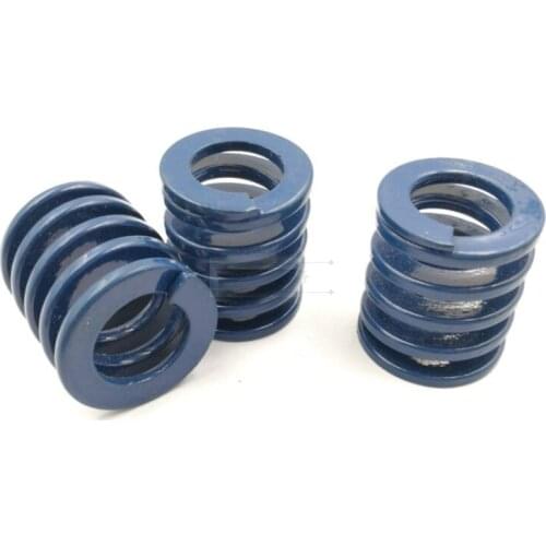 High Temperature Resistant Flat Wire Die Mould Spring External Diameter 12mm Compression Pressure Spring 10pcs
