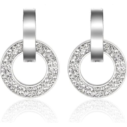 OUFEI Stainless Steel Jewelry Stud Earrings For Women fashion Jewelry Accessories Mass Effect