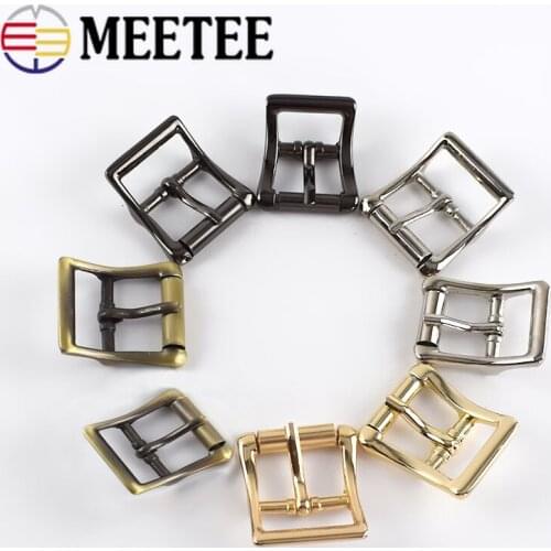 10/20pcs 20/25mm Belt Buckles for Bag Strap Pin Buckles Backpack Chain Clasp DIY Leather Craft Garment Accessories