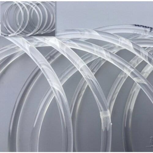10Meters/Lot Diameter:5mm PU Transparent Round Belt Drive Conveyor Belt white food belt