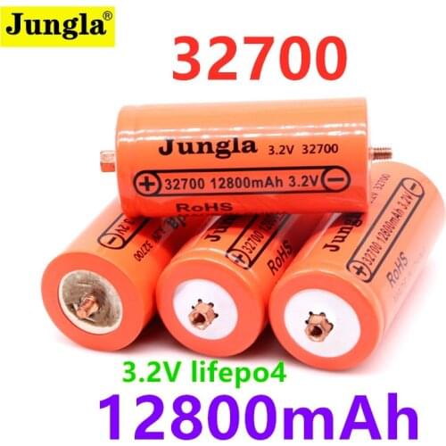 2021 New Original 32700 12800mAh 3.2V lifepo4 Rechargeable Battery Professional Lithium Iron Phosphate Power Battery with screw