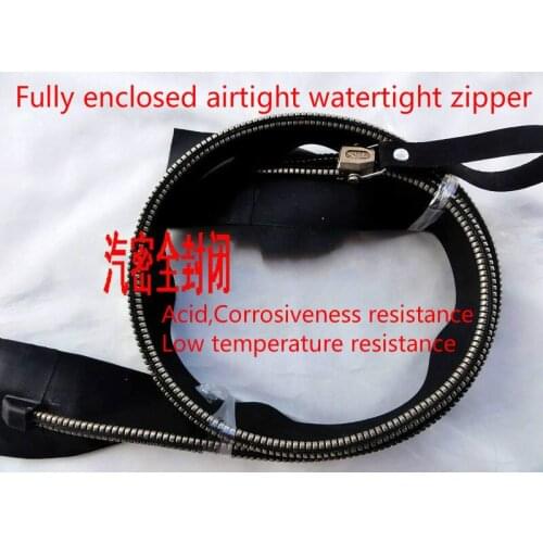 5# 1pcs 100cm special airtight watertight waterproof zipper for diving suit Insulation clothing hovercraft water walking ball