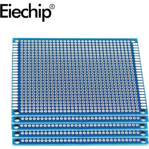 5pcs/lot 7x9cm Double Side Prototype PCB Board 7*9cm Universal Printed Circuit Board For Arduino Experimental PCB Copper Plate