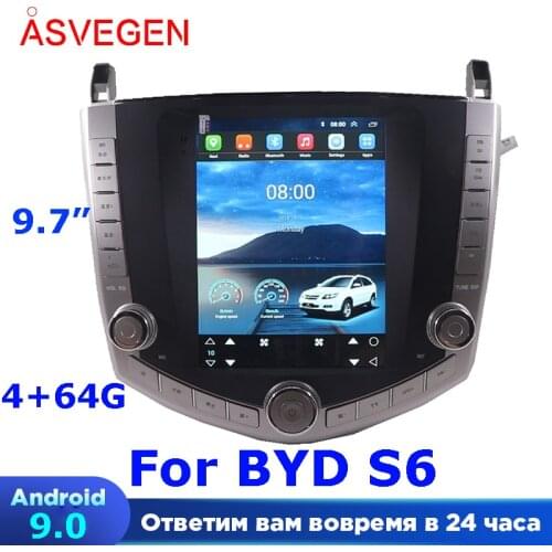 9.7" Car Multimedia Player For BYD S6 Full Touch Screen Autoradio Bluetooth Navigation Stereo Head Unit Video Car Player