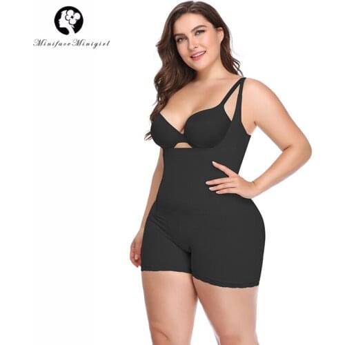 Women Waist Trainer Slimming Body Shaper Feminino Underbust Bodysuits Modeling Strap Firm Women Bodysuit Shapewear 6XL Plus Size