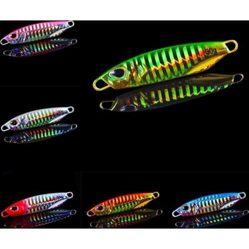 Artificial Bait Reusable Metal Sinking Casting Lure Jigging Spoon Fishing Accessories, 50g