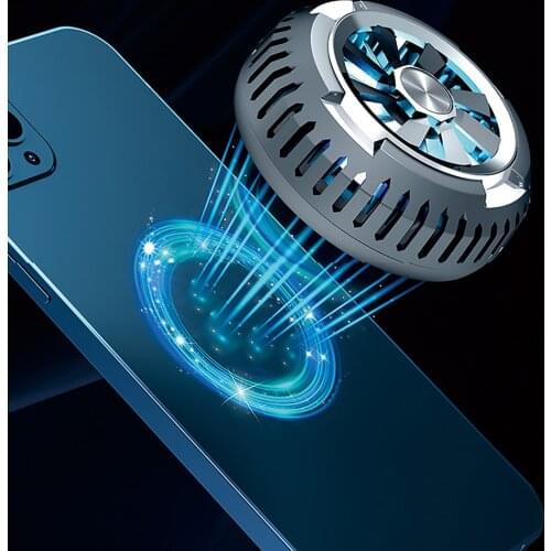 Magnetic Semiconductors Mobile Phones Tablets Coolers Universal Portable Cooling Fans iPhone Samsung Live Broadcast Games