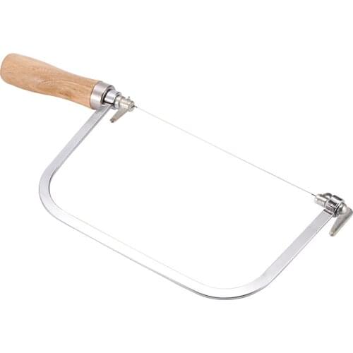 Manual Soap Kits Soap Loaf Wooden Stainless Steel String Cutter Saw Cutting Knife With 2 Strings For Soap Candle Wax Making Tool