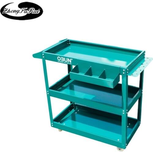 Wholesale three-story garage storage heavy-duty workshop wheel parts and trolley tools