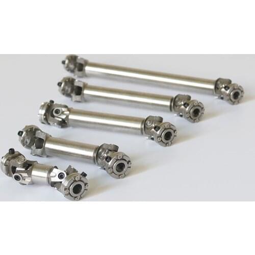 Tamiya actros truck varying length stainless steel transmission shaft/CVD for 1:14 scale rc trailer scania R620 BEENZ MAN TGX