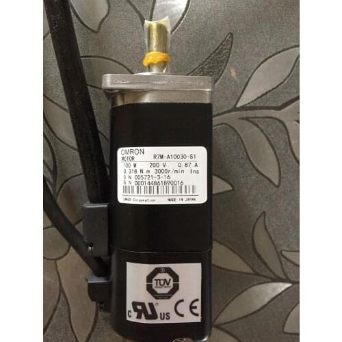 R7M-A10030-S1 servo motor , used one, 85% appearance new , good working , free shipping
