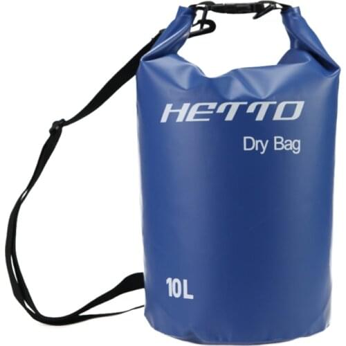 HETTO Surf Bags 10L Water Resistance Storage Bag Pack River Trekking Bag Hand Pack Ocean Waterproof Dry Bags