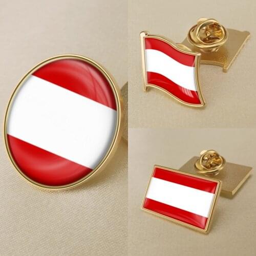 Tahiti of France Flag Brooch Badges Lapel Pins