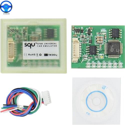 SQU OF68 Universal Car Emulator SQU OF80 Car Emulator Signal Reset Immo off Seat occupancy sensor/Tacho programs Diagnostic Tool