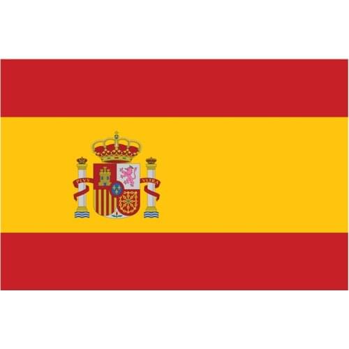 Spanish Flag Car Motorcycle Vinyl Cover Scratches Waterproof Stickers Decal Car Window Body Decorative Stickers Accessories