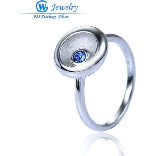 GW Fashion JEWELRY 2016 Hot Sale Zircon Rings 925 Sterling Silver Jewelry Fits For Women RIPY093H20