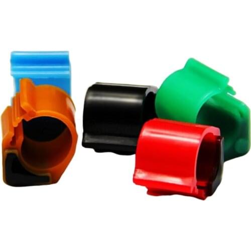 100pcs/lot Passive 125KHZ Electronic RFID Pigeon Ring Tag With TK4100 Chips For Racing Animal Tracking And Identification