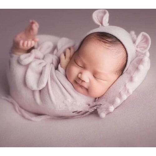 3Pcs/Set Photography Clothing Warm Comfortable Cute Shape Infant Sleeping Bag for Newborn Baby Photo shooting Accessories