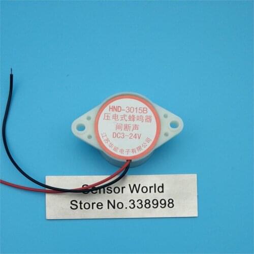 30PCS / lot ,SFM-27 intermittent buzzer alarm sound DC :3-24V pitch Xiangqi, Free Shipping