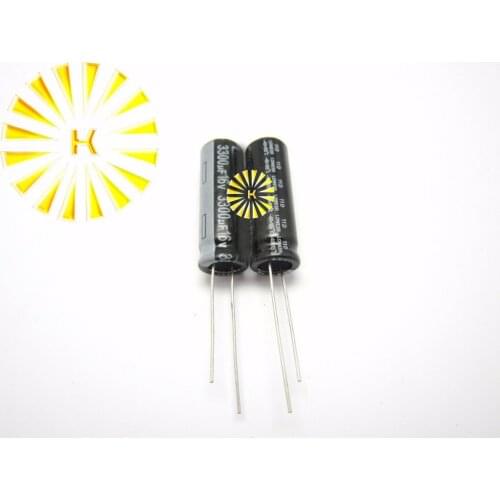 100pcs X 100% New 3300UF 16V 10X30 LOW ESR Aluminum Electrolytic Capacitor