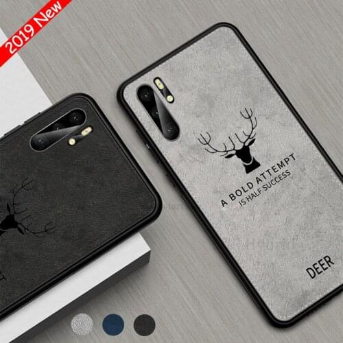 For Huawei P30Pro P 30Lite Case Fabric Cloth Texture Soft Silicone Cover For Huawei hawei huawey hawaii P30 Lite Pro Phone Cases