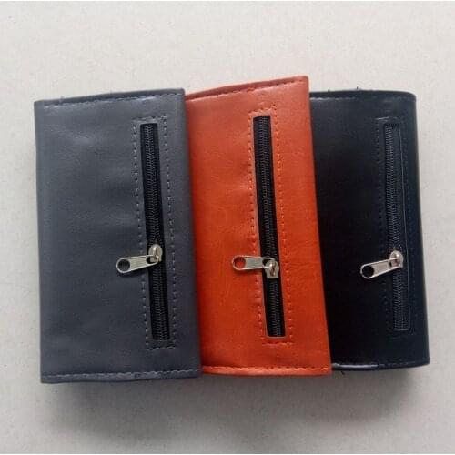 PU Leather Tobacco Pouch Bag Case Portable Cigarette Rolling Pipe Tobacco Case Wallet Bag Tip Paper Holder Bag