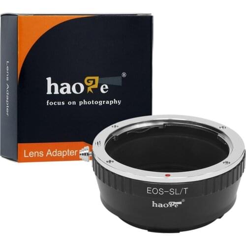 Haoge Manual Lens Mount Adapter for Canon EOS EF EFS Lens to Leica L Mount Camera