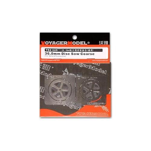 KNL HOBBY Voyager Model TEZ025 36.0mm saw blade coarse tooth replacement package