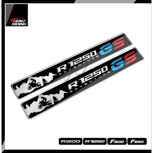 For BMW Motorrad Adventure ADV Decals for F800GS F850GS R1200GS 3D Resin Motorcycle Tank Sticker