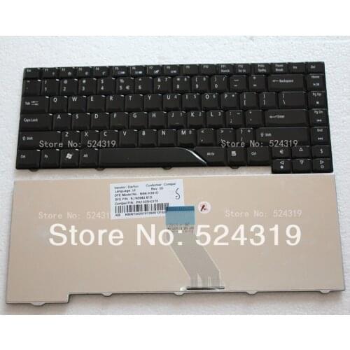 New Laptop Keyboard for 4710g 4520 5315 5520 5720 5920 4720 5320 US Layout Black
