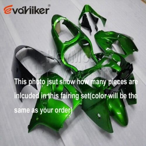 ABS Plastic fairing for ZX9R 2000 2001 ZX 9R 00 01 bodywork kit motorcycle panels Unpainted fairing H3