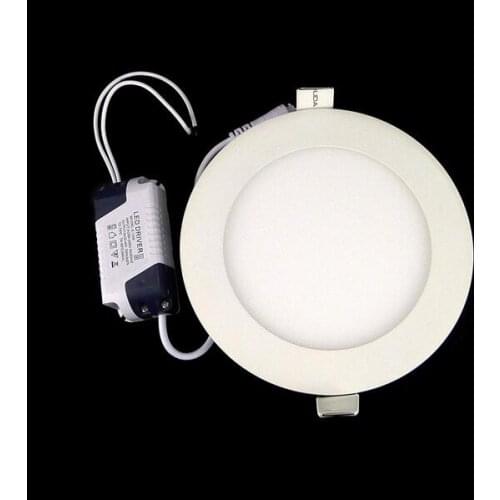 Dimmable LED Downlight 3w 4w 6w 9w 12w 15w 18w Ceiling Recessed Round LED Panel Light White/Warm White for Kitchen Bathroom