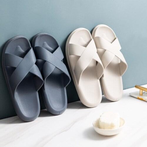 Mens Slippers PVC Wear-resistant Sandals Soft Bottom Non-slip Fashion Soft Summer Indoor Home Comfortable Indoor Mens Sandals