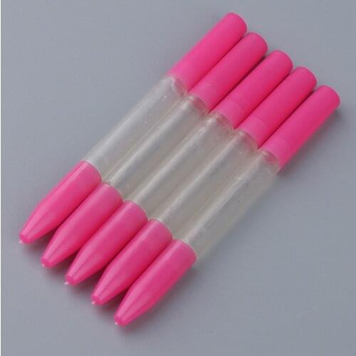 5pcs precision pink oil pin pen needle watch clock repair tool oiler pen